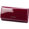Pierre Cardin 07 SHINY 100 fialová dámska kožená peňaženka z koženého vlákna 18,5 x 10 cm Pierre Cardin 07 SHINY 100 fialová dámska kožená peňaženka z koženého vlákna 18,5 x 10 cm