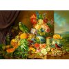 ENJOY Puzzle Josef Schuster: Zátišie s kvetmi, ovocím a papagájom 1000 dielikov ENJOY Puzzle Josef Schuster: Zátišie s kvetmi, ovocím a papagájom 1000 dielikov