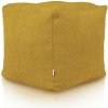 Taburetka Boucle horčičová Taburetka Boucle horčičová