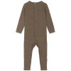 Merino-bambusový overal hnedý Melange Denver Mikk-Line Veľkosť: 56 Merino-bambusový overal hnedý Melange Denver Mikk-Line Veľkosť: 56