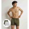 DIM COTTON STRETCH LOOSE BOXER 2x DI000DXY sivá - zelená XL DIM COTTON STRETCH LOOSE BOXER 2x DI000DXY sivá - zelená XL