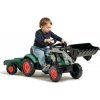 FALK Šlapací traktor Super Loader s nakladačem a vlečkou zelený (FA-2054ML) FALK Šlapací traktor Super Loader s nakladačem a vlečkou zelený (FA-2054ML)