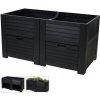 PROGARDEN Vyvýšený záhon PROGARDEN antracit 150 x 76 x 78 cm KO-Y54401010 PROGARDEN Vyvýšený záhon PROGARDEN antracit 150 x 76 x 78 cm KO-Y54401010