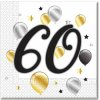 Procos Servítky s číslom 60 - milestone 33 x 33 cm 20 ks Procos Servítky s číslom 60 - milestone 33 x 33 cm 20 ks