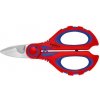 KNIPEX nožnice pre elektrikárov, lisovanie dutinek do pr.6mm, 56HRC, 950510SB KNIPEX nožnice pre elektrikárov, lisovanie dutinek do pr.6mm, 56HRC, 950510SB
