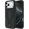 Mercedes Leather The Move MagSafe zadný kryt pre iPhone 17 Pro Max Black