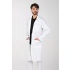 Pánsky zdravotnícky plášť M-117, biela (Zdravotnícke oblečenie) Pánsky zdravotnícky plášť M-117, biela (Zdravotnícke oblečenie)