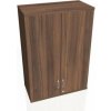 Policová skriňa Strong, zámok, horná, 80x115,2x40 cm, orech/orech Policová skriňa Strong, zámok, horná, 80x115,2x40 cm, orech/orech