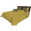 Kvalitný prehoz na posteľ v horčicovej farbe Šírka: 170 cm | Dĺžka: 210 cm