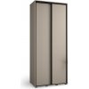 Wilsondo Šatníková skriňa Dakota 1 120x235x45/60 - kašmír Hĺbka: 60 Wilsondo Šatníková skriňa Dakota 1 120x235x45/60 - kašmír Hĺbka: 60