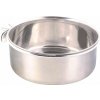 Nerezové kŕmidlo s pevným úchytom do klietky TRIXIE 900 ml/ø 14 cm Nerezové kŕmidlo s pevným úchytom do klietky TRIXIE 900 ml/ø 14 cm
