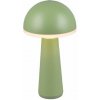 TRIO Reality R57716149 FUNGO vonkajšia stolná lampa SMD LED V310mm 2W/200lm 3000+4000+6500K IP54 pistáciová, čierna, nabíjateľná batéria, USB-C port, nabíjacia stanica TRIO Reality R57716149 FUNGO vonkajšia stolná lampa SMD LED V310mm 2W/200lm 3000+4000+6500K IP54 pistáciová, čierna, nabíjateľná batéria, USB-C port, nabíjacia stanica