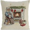 EUROFIRANY VIANOČNÁ GOBELÍNOVÁ DEKORAČNÁ OBLIEČKA NA VANKÚŠ MERRY3 45X45 CM VZOROVANÁ EUROFIRANY VIANOČNÁ GOBELÍNOVÁ DEKORAČNÁ OBLIEČKA NA VANKÚŠ MERRY3 45X45 CM VZOROVANÁ