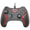 Gamepad C-TECH Theon pre PC / PS3, 2 programovateľné makro tlačidlá, 2x analóg, X-input, vibračné, 1,8 GP-09 Gamepad C-TECH Theon pre PC / PS3, 2 programovateľné makro tlačidlá, 2x analóg, X-input, vibračné, 1,8 GP-09