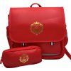 Klarion | Štýlová retro červená školská taška Hermiona + peračník KL_UAXJ0121125044F_Hermiona Klarion | Štýlová retro červená školská taška Hermiona + peračník KL_UAXJ0121125044F_Hermiona