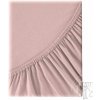 Napínacia plachta JERSEY3 90x200 cm púdrová ružová Napínacia plachta JERSEY3 90x200 cm púdrová ružová