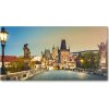 Foto-obraz fotografie na skle most Praha 100x50 cm Foto-obraz fotografie na skle most Praha 100x50 cm