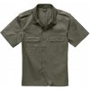 Brandit short sleeves US shirt olivová