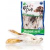 KIDDOG králičie uši so srsťou 180 g KIDDOG králičie uši so srsťou 180 g
