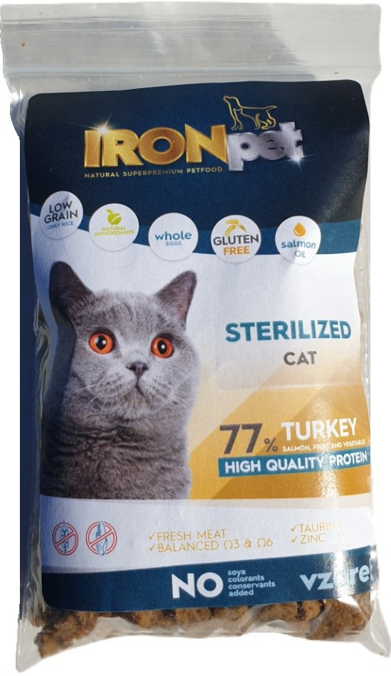 IRONpet Cat Sterilized Turkey 70 g