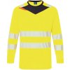 Portwest tričko DX416 Hi-Vis dlouhý rukáv vystražné žltá/čierna L
