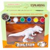 Dinosaurus na vymaľovanie s farbami Typ: 2 Dinosaurus na vymaľovanie s farbami Typ: 2
