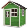 Domček cédrový Loft 100 Green Exit Toys s vodeodolnou strechou zelený Domček cédrový Loft 100 Green Exit Toys s vodeodolnou strechou zelený