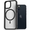 AlzaGuard Matte Case Compatible with MagSafe iPhone 13 Mini čierne