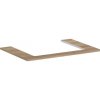 Doska pod umývadlo Hansgrohe Xelu Q 78x1,6x55 cm prírodný dub 54109230 Doska pod umývadlo Hansgrohe Xelu Q 78x1,6x55 cm prírodný dub 54109230