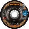 Rhodius 205707 | Rezný kotúč 115 x 1,0 x 22,23 mm, XTK38, vypuklý Rhodius 205707 | Rezný kotúč 115 x 1,0 x 22,23 mm, XTK38, vypuklý