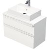 Kúpeľňová skrinka s umývadlem Intedoor BRAVE biela 90 x 74,6 x 46 cm Kúpeľňová skrinka s umývadlem Intedoor BRAVE biela 90 x 74,6 x 46 cm