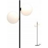 REDO 01-2652 TALIS stojacia lampa V1700mm 2xE27 čierna, biela REDO 01-2652 TALIS stojacia lampa V1700mm 2xE27 čierna, biela