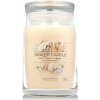 Yankee Candle Signature Soft Wool & Amber 567 g vonná svíčka Yankee Candle Signature Soft Wool & Amber 567 g vonná svíčka