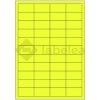 Labelea Samolepiace etikety 48,5x25,4 mm signálne farebné papierové, na hárku A4, pre laserovú tlač, Farba etikiet Signálna žltá, Počet hárkov v balení 100 EPY048025SY044S Labelea Samolepiace etikety 48,5x25,4 mm signálne farebné papierové, na hárku A4, pre laserovú tlač, Farba etikiet Signálna žltá, Počet hárkov v balení 100 EPY048025SY044S