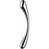 Satisfyer - cosmic crest 1 stainless steel double-ended dildo Satisfyer - cosmic crest 1 stainless steel double-ended dildo