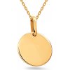 iZlato Forever Zlatý prívesok v tvare okrúhlej platničky, 14K IZ15166M iZlato Forever Zlatý prívesok v tvare okrúhlej platničky, 14K IZ15166M