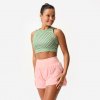 DOMYOS Dámsky fitness crop top viacfarebný XS DOMYOS Dámsky fitness crop top viacfarebný XS