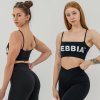 NEBBIA - Bandeau podprsenka BACK CHECK 612 (black) - S NEBBIA - Bandeau podprsenka BACK CHECK 612 (black) - S