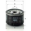 MANN FILTER Olejový filter MW 75 MANN FILTER Olejový filter MW 75