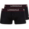 Pánske boxerky Lonsdale 2-Pack čierna XL Lonsdale 4250818801498 Pánske boxerky Lonsdale 2-Pack čierna XL Lonsdale 4250818801498