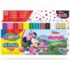 Colorino Disney Junior Minnie olejové pastely 12 ks Colorino Disney Junior Minnie olejové pastely 12 ks