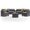 Súprava záhradného nábytku Nero Big 6 miest graphite Súprava záhradného nábytku Nero Big 6 miest graphite