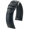 Kožený remienok Hirsch Paul XL 0925028250-2, čierny, teletina/prírodný kaučuk, dĺžka XL, Quick Release 22 mm Kožený remienok Hirsch Paul XL 0925028250-2, čierny, teletina/prírodný kaučuk, dĺžka XL, Quick Release 22 mm