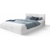 Wilsondo Čalúnená manželská posteľ s úložným priestorom Izabela - biela Rozmer: 140x200 Wilsondo Čalúnená manželská posteľ s úložným priestorom Izabela - biela Rozmer: 140x200