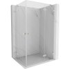 Mexen Lunar Duo sprchová kabína pravá, 110 x 70 cm, transparentná, brúsený nikel - 834-110P-070L-97-00 Mexen Lunar Duo sprchová kabína pravá, 110 x 70 cm, transparentná, brúsený nikel - 834-110P-070L-97-00