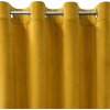 Záves Eurofirany z velúru horčicovej farby, s krúžkami, 140 cm x 250 cm Záves Eurofirany z velúru horčicovej farby, s krúžkami, 140 cm x 250 cm