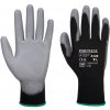 Portwest A120 PU Palm Pracovné rukavice 12 párov čierna/šedá 8/M Portwest A120 PU Palm Pracovné rukavice 12 párov čierna/šedá 8/M