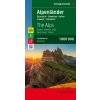 Freytag&Berndt Alpy (Rakúsko-Slovinsko-Taliansko-Švajčiarsko-Francúzsko) 1: 800 000 Freytag&Berndt Alpy (Rakúsko-Slovinsko-Taliansko-Švajčiarsko-Francúzsko) 1: 800 000