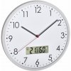 TFA 60.3048.02 - Analógové nástenné hodiny s digitálnym teplomerom a vlhkomerom