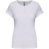 Kariban Tričko K3013, elastické, krátký rukáv, dámské COT20301300104-white XL Bílá Kariban Tričko K3013, elastické, krátký rukáv, dámské COT20301300104-white XL Bílá